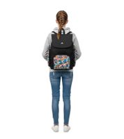 Rivacase Agora Urban Skaters Rucksack Alltags-Rucksack Schul-Rucksack 12L 5420 BK oder 5425 BK in Schwarz/Bunt