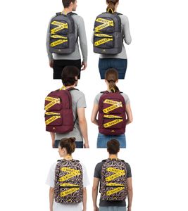 Rivacase Erebus Urban Rucksack mit 13,3" Laptopfach Alltags-Rucksack City-Rucksack 14L 5421 in Grau/Camouflage, Beige/Leopard oder Weinrot