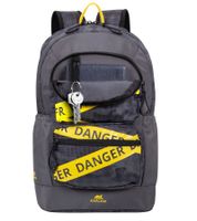 Rivacase Erebus Urban Rucksack mit 13,3" Laptopfach Alltags-Rucksack City-Rucksack 14L 5421 in Grau/Camouflage, Beige/Leopard oder Weinrot