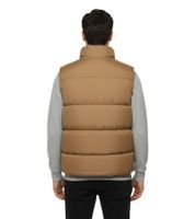 BLEND Tomy Herren Stepp-Weste warm gefütterte Übergangs-Weste mit hohem Kragen 20716813ME in Beige oder Blau