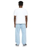 stylische Herren Jeans im Jogger-Stil Denim-Hose Baggy Leg mit Bindeband BR-12000 Blau in verschiedenen Ausfertigungen Pacific Blue, 90s Blue oder Heaven Blue