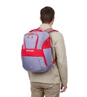 Rivacase Mercantour Rucksack mit 15,6" Laptopfach Alltags-Rucksack 20L 5225 in Grau/Rot oder Schwarz/Blau