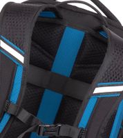 Rivacase Mercantour Rucksack mit 15,6" Laptopfach Alltags-Rucksack 20L 5225 in Grau/Rot oder Schwarz/Blau