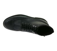 Clarks Newford Men's Boots, Genuine Leather Shoes with Contour Cushion Footbed, Lace-Up Boots 26183842 Black