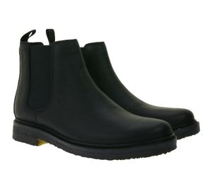 Clarks Clarkdale Easy Chelsea Men's Boots with Contour Cushion Footbed, Genuine Leather Shoes 26179688 Black