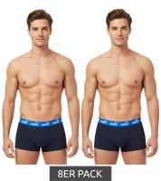 8er Pack PUMA Everyday Basic Boxer Herren Boxer-Shorts Baumwoll-Unterhose 701232894 009 Blau