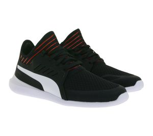 PUMA X Ferrari Sf Evo Cat Mace Unisex Sneakers with Ferrari Logo Motorsport Shoes 306228 03 Black/Red/White