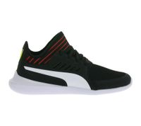 Sneakers unisex PUMA X Ferrari SF Evo Cat Mace con logo Ferrari, scarpe da corsa, 306228 03 Nero/Rosso/Bianco