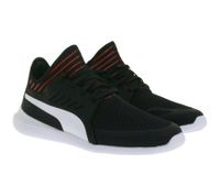 Sneakers unisex PUMA X Ferrari SF Evo Cat Mace con logo Ferrari, scarpe da corsa, 306228 03 Nero/Rosso/Bianco