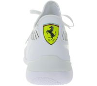 Sneakers unisex PUMA X Ferrari SF Evo Cat Mace con logo Ferrari, scarpe da corsa, 306228 02 Bianco/Nero
