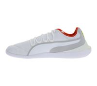 Sneakers da uomo PUMA X Scuderia Ferrari SF Evo Cat con logo Ferrari, vera pelle, Motorsport 306009 03 Bianco