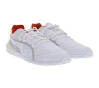 Sneakers da uomo PUMA X Scuderia Ferrari SF Evo Cat con logo Ferrari, vera pelle, Motorsport 306009 03 Bianco