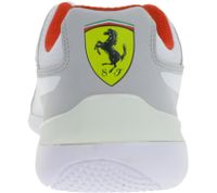 Sneakers da uomo PUMA X Scuderia Ferrari SF Evo Cat con logo Ferrari, vera pelle, Motorsport 306009 03 Bianco