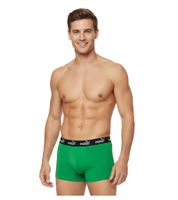 Confezione da 10 boxer PUMA Everyday Basic da uomo, in cotone, 701232894 004 Grigio/Verde