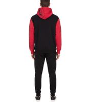 Felpa con cappuccio da uomo Hollister X NBA con stampa del logo della squadra, pullover in cotone 322-221-1590, vari modelli: New York Knicks (grigio/bianco), Dallas Mavericks (bianco/nero) o Chicago Bulls (nero/rosso)