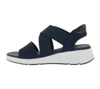 Vielseitige Tamaris Damen Sandalen mit gepolsterte Decksohle Riemchensandalette 8-88724-44 805 Dunkelblau