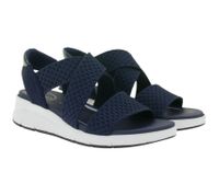 Vielseitige Tamaris Damen Sandalen mit gepolsterte Decksohle Riemchensandalette 8-88724-44 805 Dunkelblau
