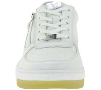CAPRICE Damen Sneaker im Layer-Look Echtleder-Schuhe Schnür-Schuhe 9-23720-44 191 Weiß
