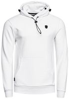 Sportlicher Hoodie für Herren mit cooler Kapuze Sweater Kapuzen-Pullover 19140 Weiß