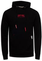 Cooler Kapuzen-Sweater für Herren Hoodie mit lässiger Kängurutasche Pullover Sweatshirt 19152 Schwarz
