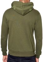 Felpa con cappuccio da uomo moderna con tasca a marsupio, giacca in felpa con coulisse spessa, pullover con cappuccio, maglione in felpa 19157 Khaki
