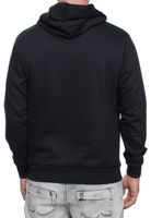 Bequemer Kapuzen-Pullover für Herren in Regular Fit-Passform Hoodie Sweater 19161 Schwarz