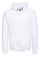Bequemer Kapuzen-Pullover für Herren in Regular Fit-Passform Hoodie Sweater 19161 Weiß