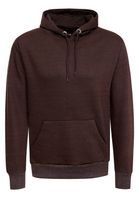Bequemer Kapuzen-Pullover für Herren in Regular Fit-Passform Hoodie Sweater 19161 Braun