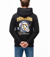 Hollister X NHL Herren Hoodie mit Team-Logo-Aufdruck Baumwoll-Pullover 322-221-1606 verschiedene Teams Pittsburgh Penguins (Schwarz), Montreal Canadiens (Weiß), Toronto Mapple Leafs (Blau) oder Detroit Red Wings (Rot)