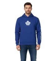Hollister X NHL Herren Hoodie mit Team-Logo-Aufdruck Baumwoll-Pullover 322-221-1606 verschiedene Teams Pittsburgh Penguins (Schwarz), Montreal Canadiens (Weiß), Toronto Mapple Leafs (Blau) oder Detroit Red Wings (Rot)