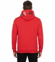 Hollister X NHL Herren Hoodie mit Team-Logo-Aufdruck Baumwoll-Pullover 322-221-1606 verschiedene Teams Pittsburgh Penguins (Schwarz), Montreal Canadiens (Weiß), Toronto Mapple Leafs (Blau) oder Detroit Red Wings (Rot)
