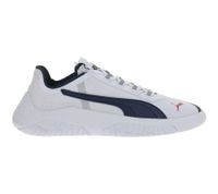 Moderne PUMA X Scuderia Ferrari Replicat-X 1.8 Herren Sport-Sneaker inspiriert vom Motorsport Schnür-Schuhe 339945 03 Weiß