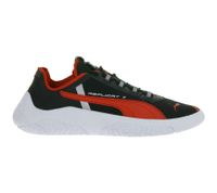 Moderne PUMA X Scuderia Ferrari Replicat-X 1.8 Damen oder Herren Sport-Sneaker inspiriert vom Motorsport Schnür-Schuhe 339945 02 Schwarz