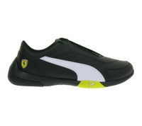 PUMA X Scuderia Ferrari SF Kart Cat III Damen oder Herren Sneaker mit Ferrari-Logo Motorsport-Schuhe 306219 05 Schwarz/Weiß