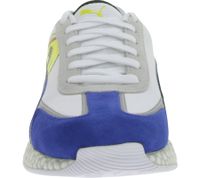 Bequeme PUMA X Scuderia Ferrari Speed Hybrid Low-Top Sneaker vom Motorsport inspiriert Sport-Schuhe 339847 01 Weiß/Blau