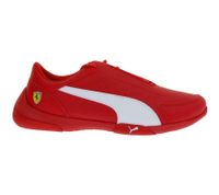 PUMA X Scuderia Ferrari SF Kart Cat III Damen oder Herren Sneaker mit Ferrari-Logo Motorsport-Schuhe 306219 04 Rot/Weiß