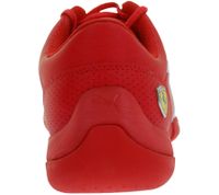 PUMA X Scuderia Ferrari SF Kart Cat III Damen oder Herren Sneaker mit Ferrari-Logo Motorsport-Schuhe 306219 04 Rot/Weiß
