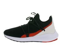 PUMA X Scuderia Ferrari SF Evo Cat II Suede LS Damen oder Herren Sneaker mit Ferrari-Logo Motorsport Leder-Schuhe 306373 01 Schwarz/Weiß/Rot