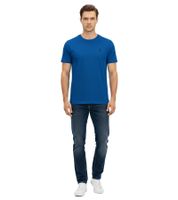 Vielseitiges U.S. POLO ASSN. Premium Herren Basic T-Shirt nachhaltiges Baumwoll-Shirt Alltags-Shirt 154 68261 53969 138 Royal-Blau