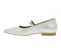 High-quality women's FLY London ballerina flats, made in Portugal, with cushioned insole, mid-height shoes, P145265 003 Silver