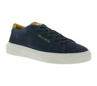 REPLAY Herren Freizeit-Schuhe Low Top Sneaker Echtleder-Schuhe GMZ7N .002.C0002L 040 Dunkelblau