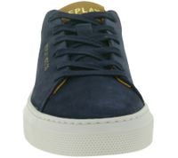 REPLAY Herren Freizeit-Schuhe Low Top Sneaker Echtleder-Schuhe GMZ7N .002.C0002L 040 Dunkelblau