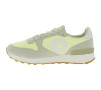 Stylische Ecoalf Uclaalf Damen Sneaker herausnehmbarer Innensohle Schnür-Schuhe MCWSHSNUCLAA0136 198 Gelb/Grau