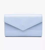 Stylish NeroGiardini Clutch Handbag for Women with Chain Strap, Crossbody Bag, Shoulder Bag, 22 x 13.5 x 6 cm, E543902DE 210, Blue