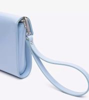 Stylish NeroGiardini Clutch Handbag for Women with Chain Strap, Crossbody Bag, Shoulder Bag, 22 x 13.5 x 6 cm, E543902DE 210, Blue