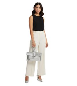 CAPRICE Damen Handtasche Schulter-Tasche Echtleder-Tasche 23x11,5x7cm 9-61005-44 920 Silber