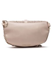 Modische Steve Madden Damen Umhängetasche mit Ziersteinen Schulter-Tasche 25 x 16 x 9cm SM13000640 Beige
