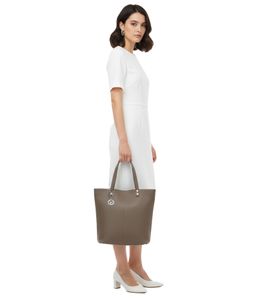 CAPRICE Damen Umhängetasche Schulter-Tasche Echtleder-Tasche 38x35x13cm 9-61005-44 920 Braun