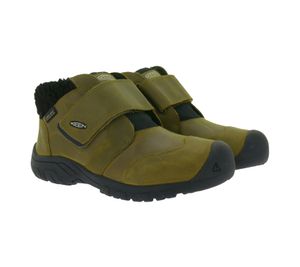 Botas de invierno KEEN Kootenay IV Mid para niños, impermeables, con protección ecológica contra el olor, para exteriores, 1026748 Marrón