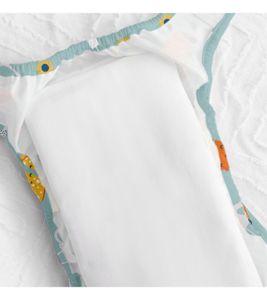 Insert absorbant pliable Bambino Mio pour bébé et jeune enfant, insert réutilisable en pur coton, blanc